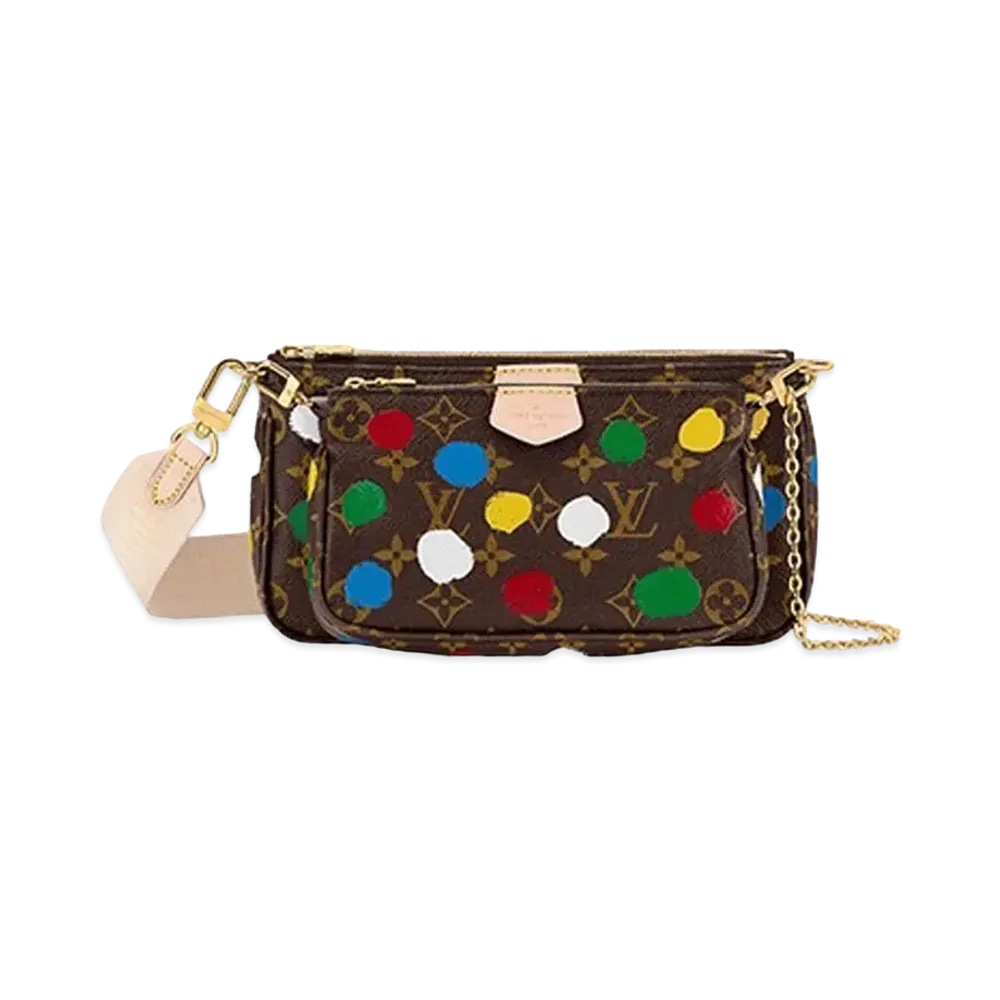 Louis Vuitton x Yayoi Kusama Multi Pochette Accessoires Monogram Painted Dots