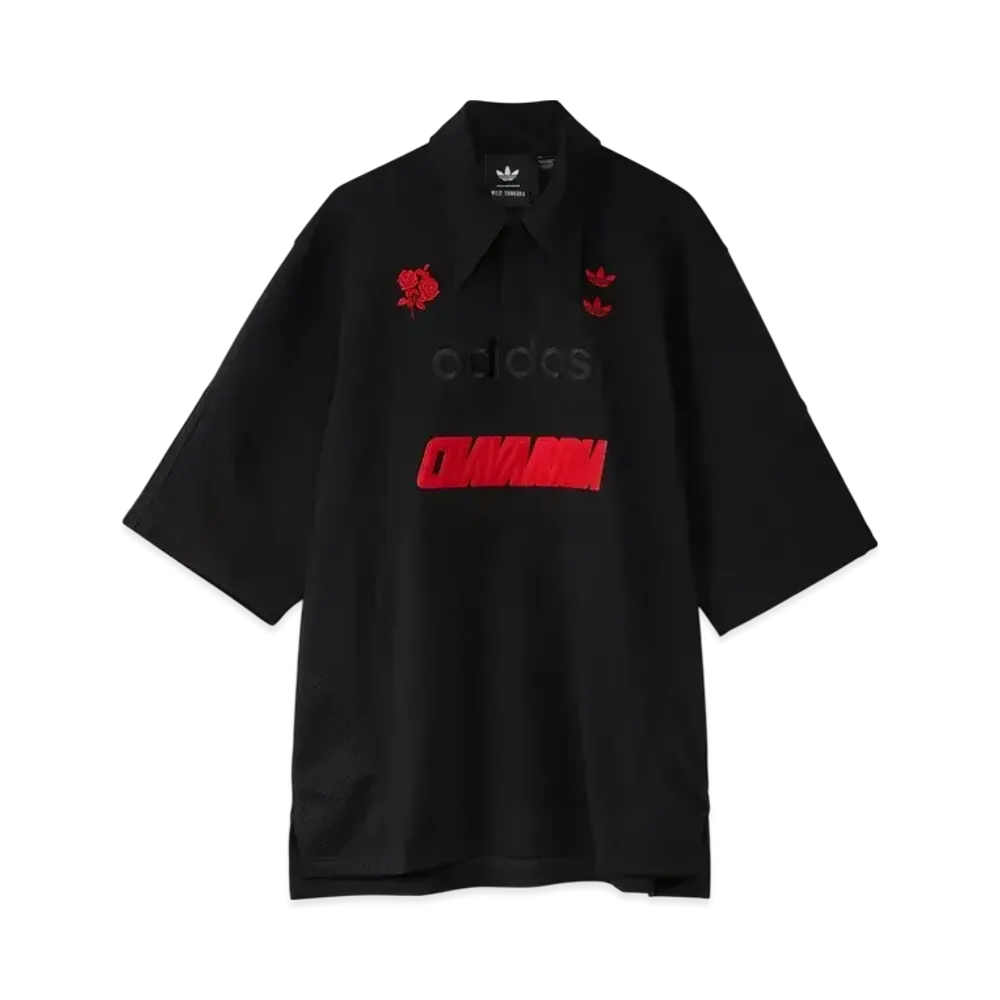 adidas x Willy Chavarria Polo "Black"