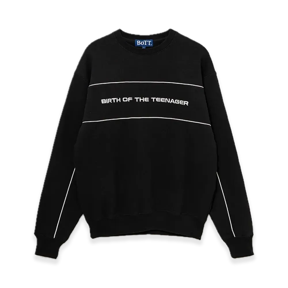 BoTT Paneled Crewneck "Black"