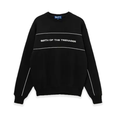 BoTT Paneled Crewneck "Black"