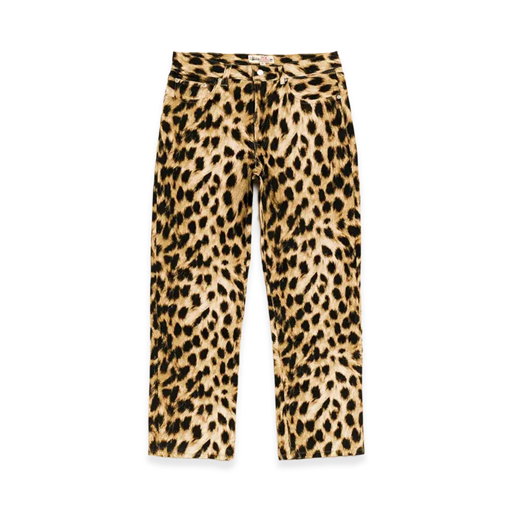 Stussy New Classic Jean Denim "Cheetah"