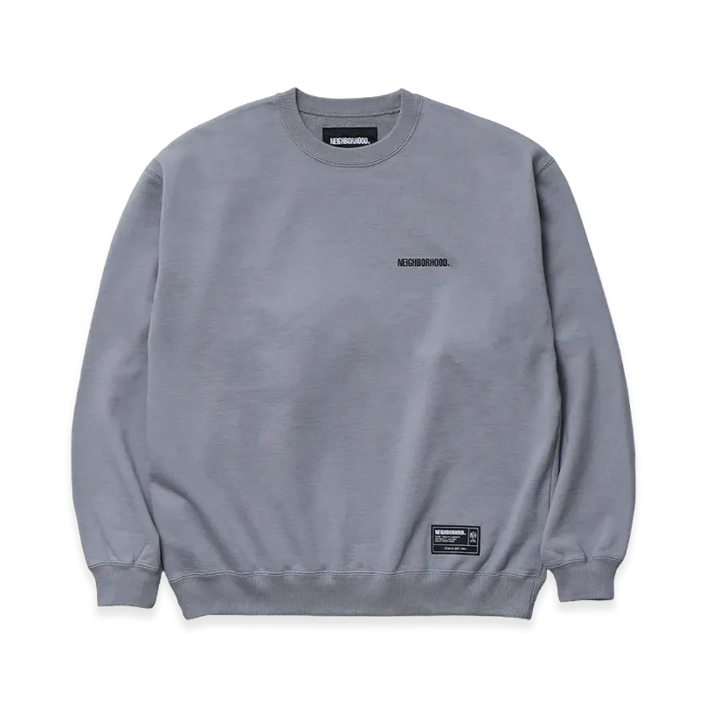 NEIGHBORHOOD Staple Sweat Shirt LS "Gray"