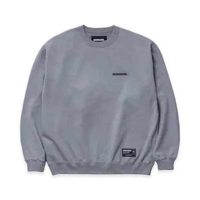 NEIGHBORHOOD Staple Sweat Shirt LS "Gray"