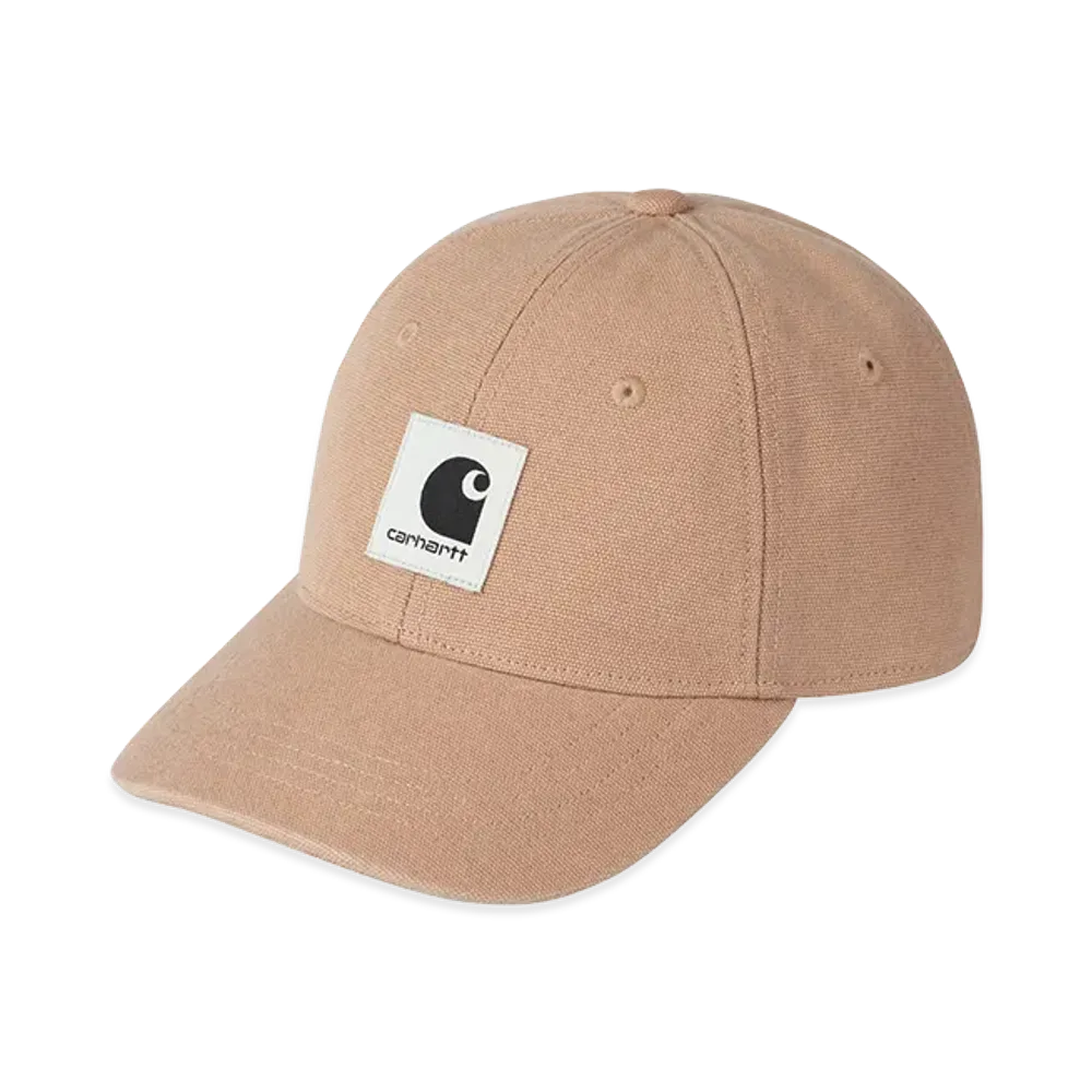 Carhartt WIP Canvas Cap "Dusty H Brown/Stone Washed"