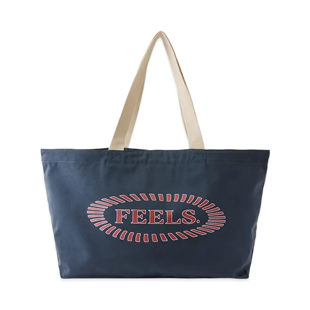FEELS. Canvas Tote Bag "Navy"