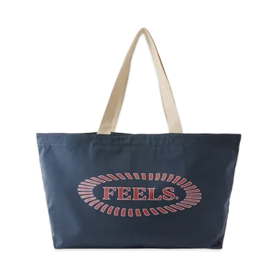 FEELS. Canvas Tote Bag "Navy"