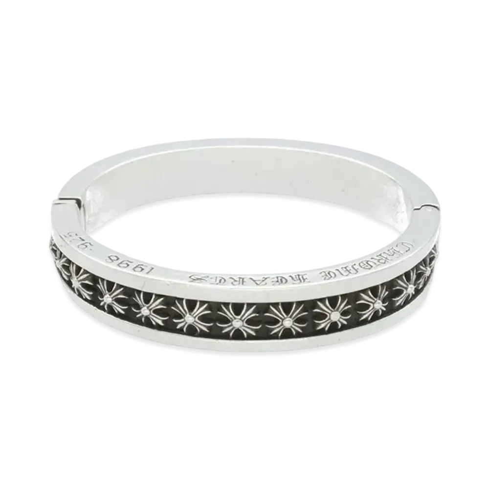 Chrome Hearts Narrow V Bund CH Plus Bangle "Silver"