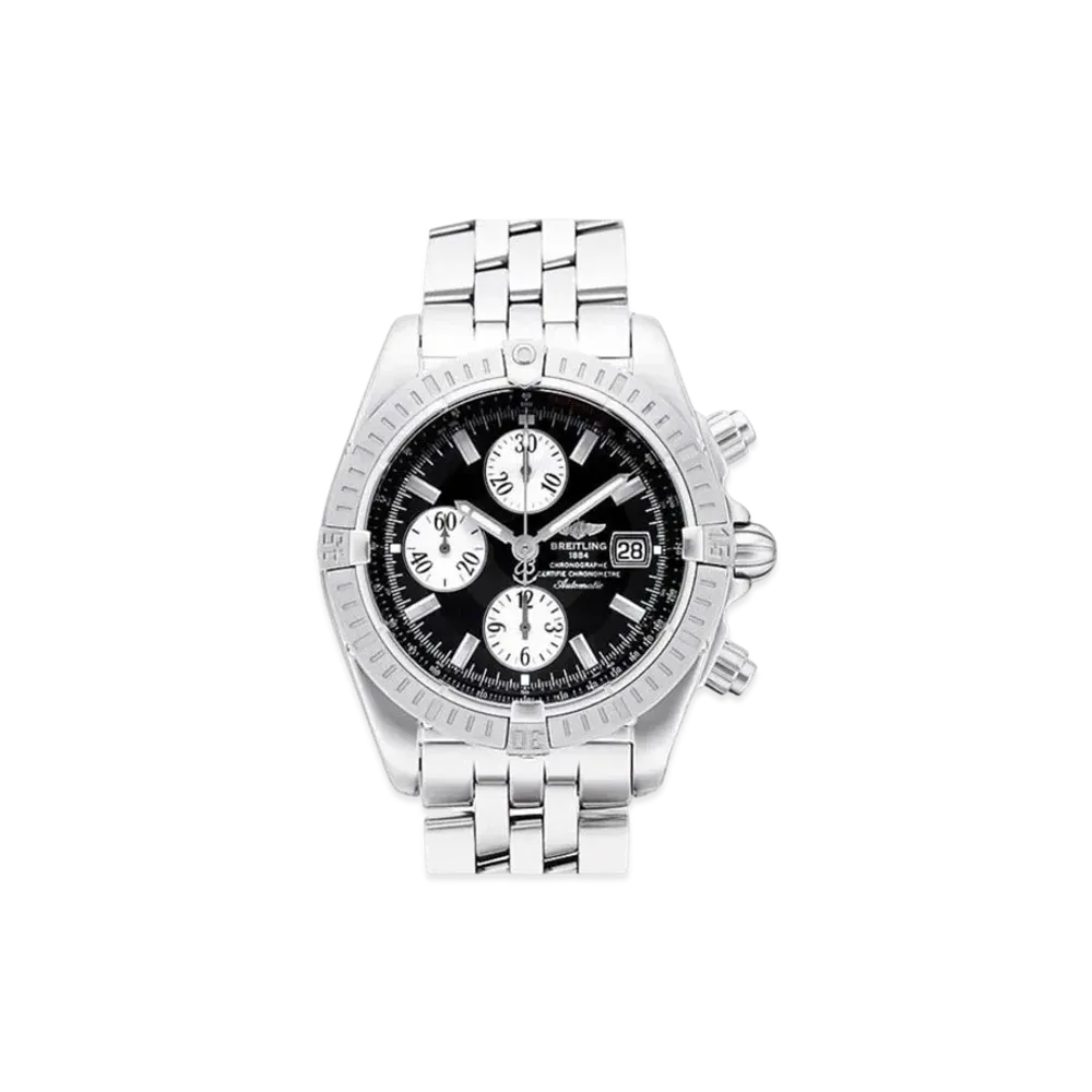 Breitling Chronomat Evolution "Black/Stainless Steel"