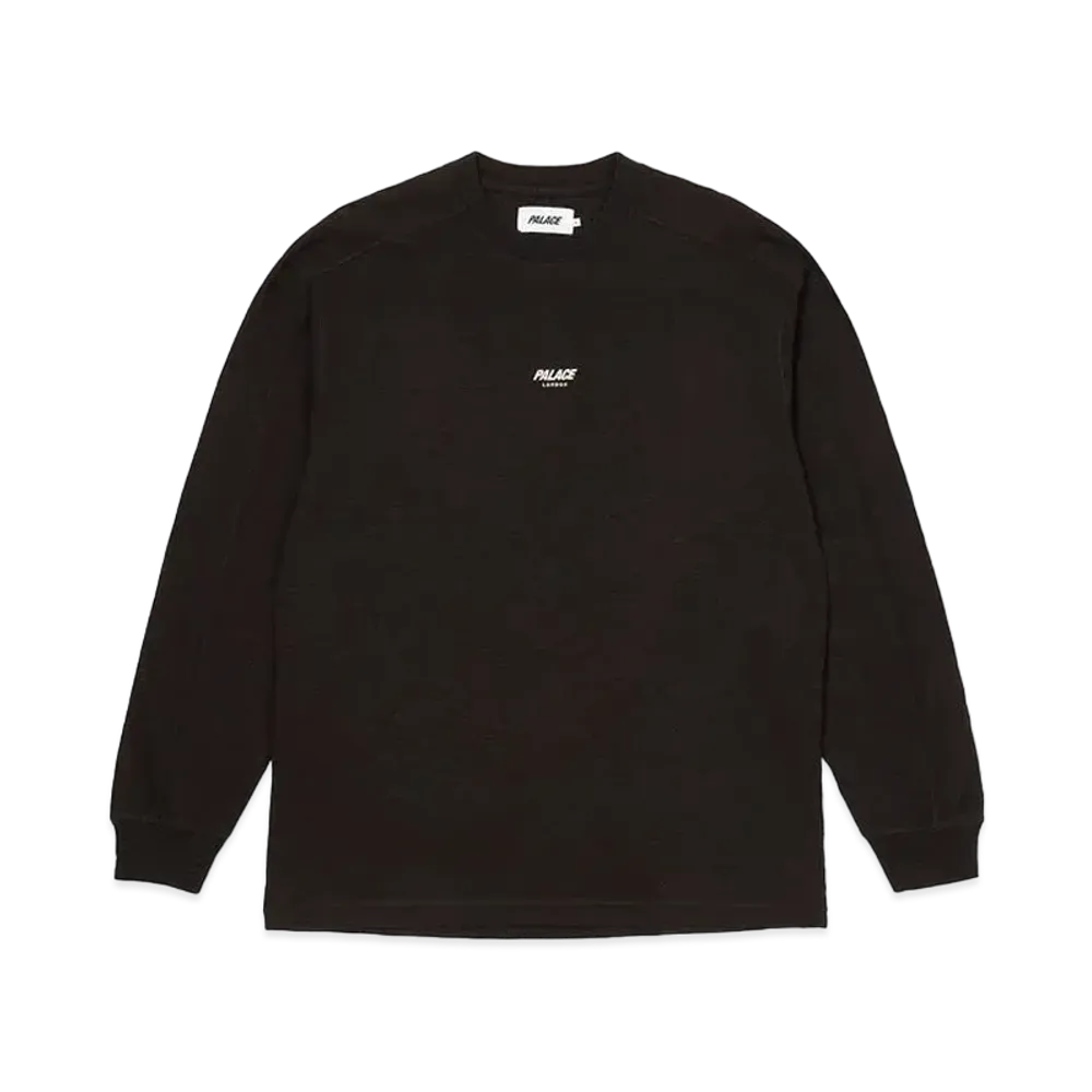 PALACE SLUB ZIG ZAG LONGSLEEVE "Black"