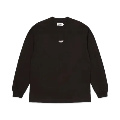 PALACE SLUB ZIG ZAG LONGSLEEVE "Black"