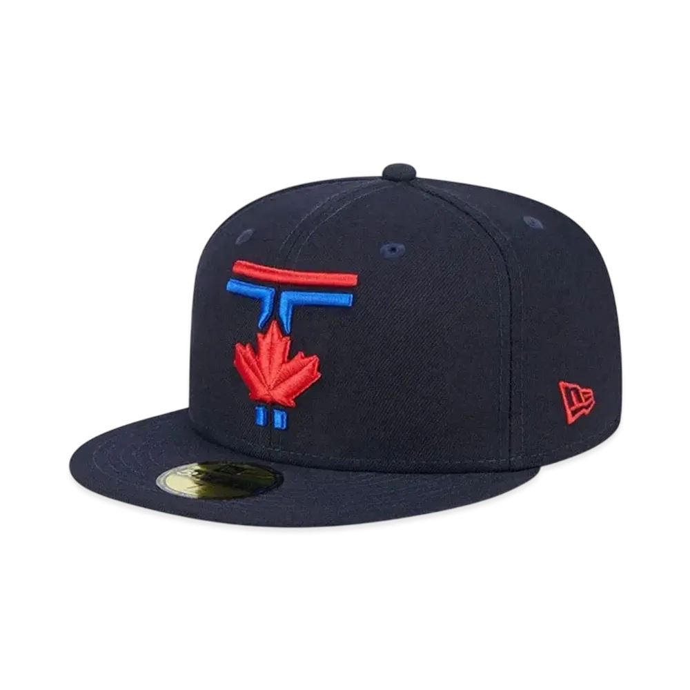 NEW ERA 59Fifty On Field 2025 MLB City Connect Toronto Blue Jays "Navy"