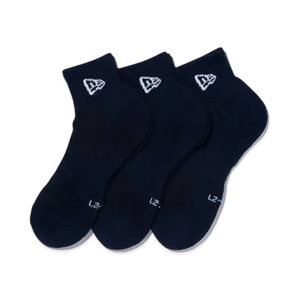 NEW ERA Socks Ankle 3 Pair "Navy"