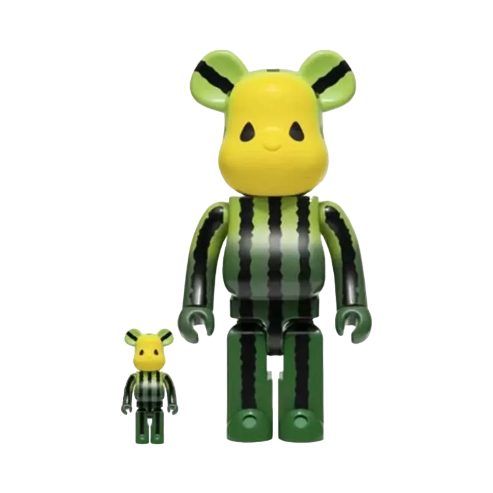 Bearbrick CLOT SUMMER FRUITS YELLOW WATERMELON 100% & 400%