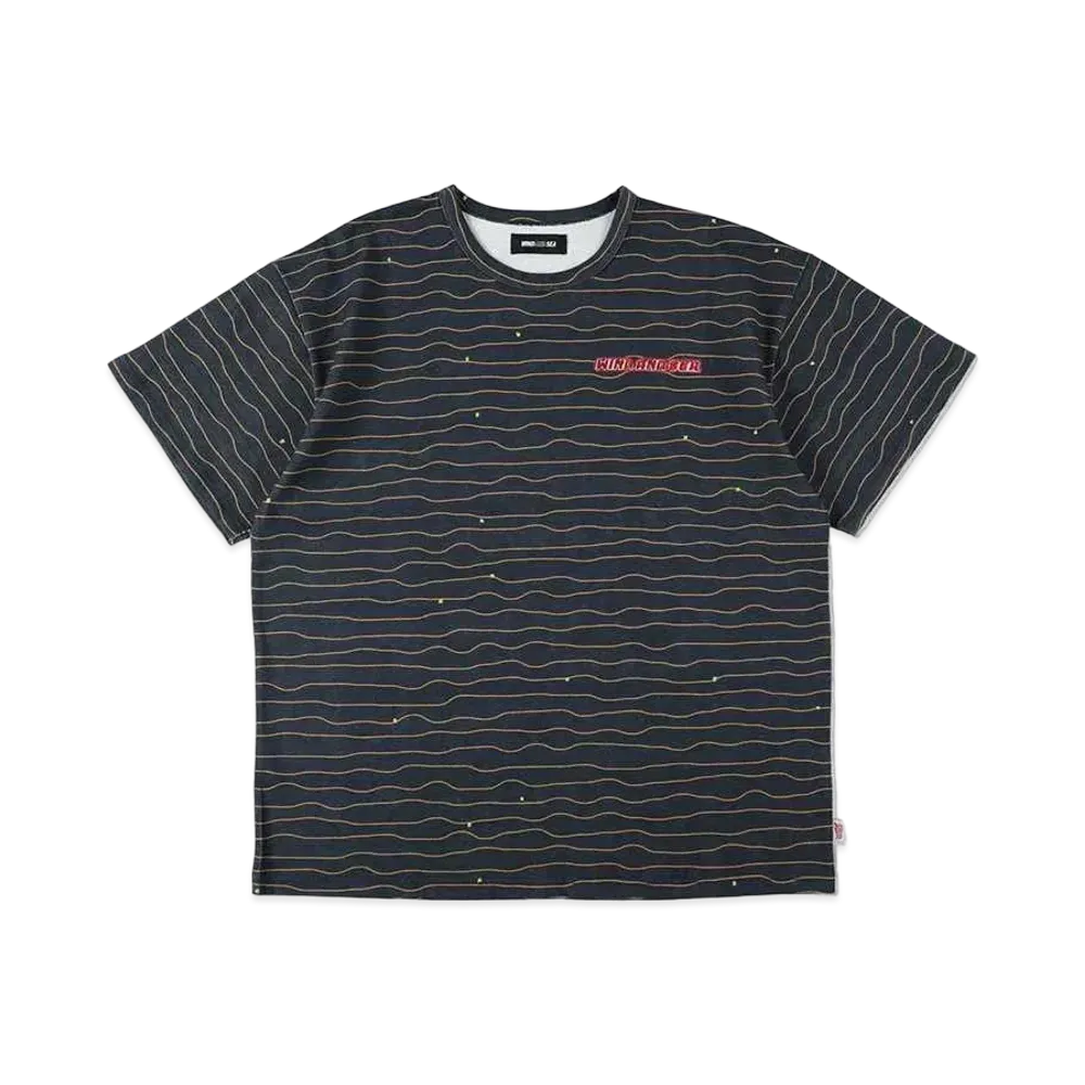 WIND AND SEA x U.F.O. Noodle Tee "Chacoal"