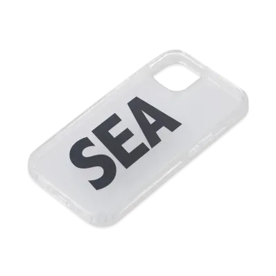WIND AND SEA Sea Logo Clear Case "Black"