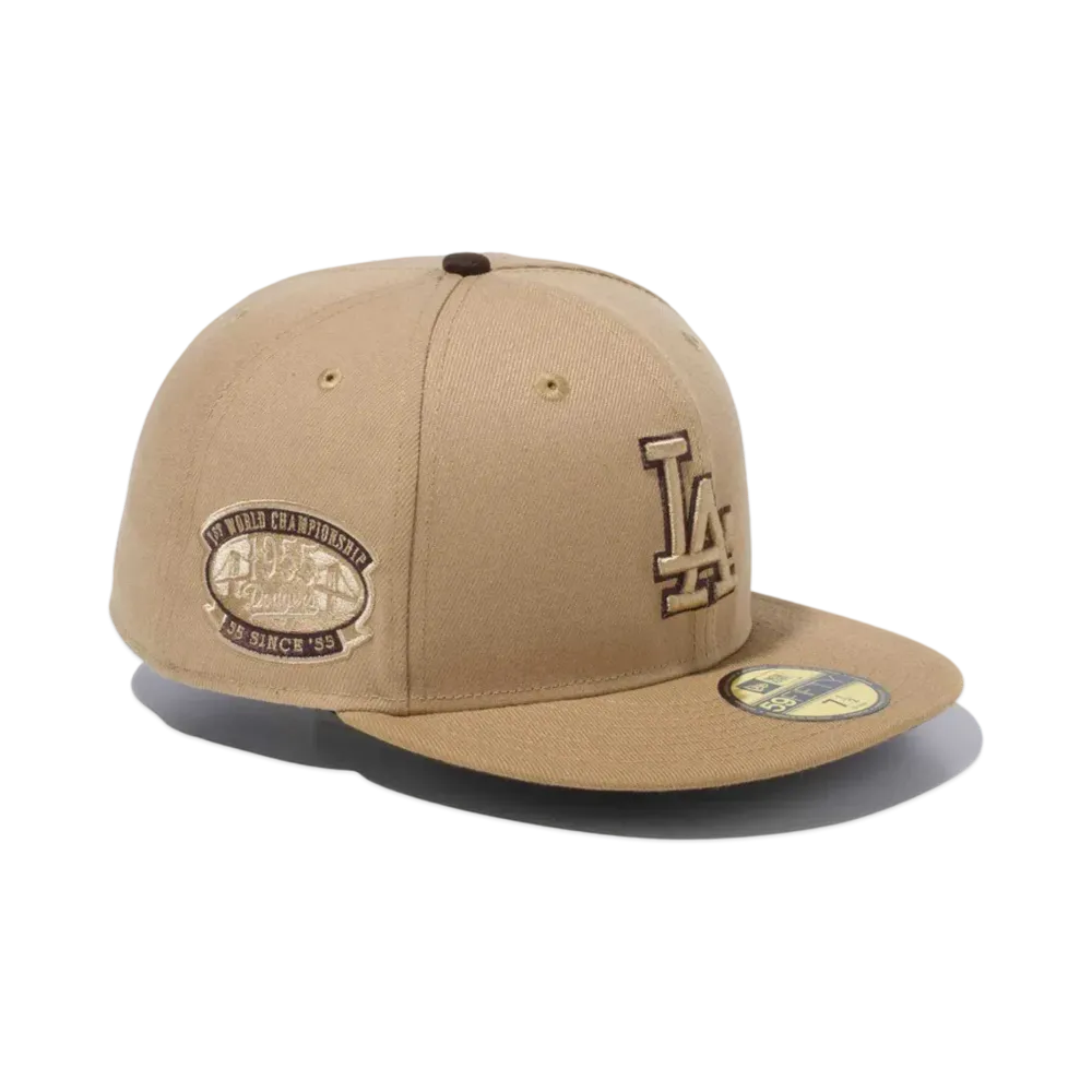 NEW ERA 59Fifty Iced Latte Los Angeles Dodgers "Camel/Khaki"