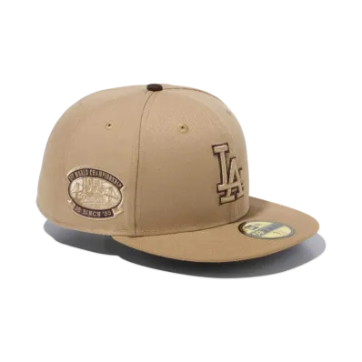 NEW ERA 59Fifty Iced Latte Los Angeles Dodgers "Camel/Khaki"
