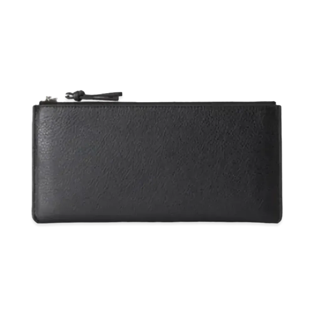 Aeta Flat Long Wallet "Black"