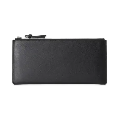 Aeta Flat Long Wallet "Black"