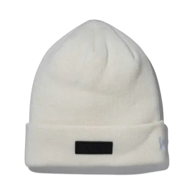 NEW ERA Basic Cuff Knit Rubber Patch "Off White"
