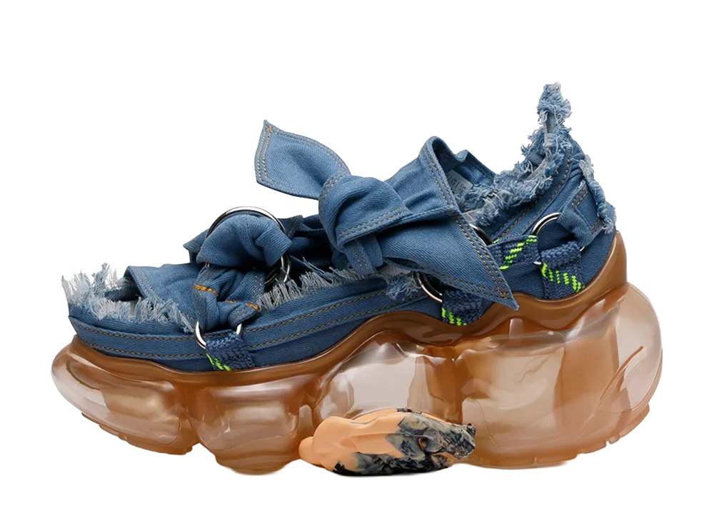 grounds MOOPIE PULL "Blue Denim/Tan"