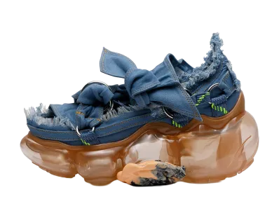 grounds MOOPIE PULL "Blue Denim/Tan"