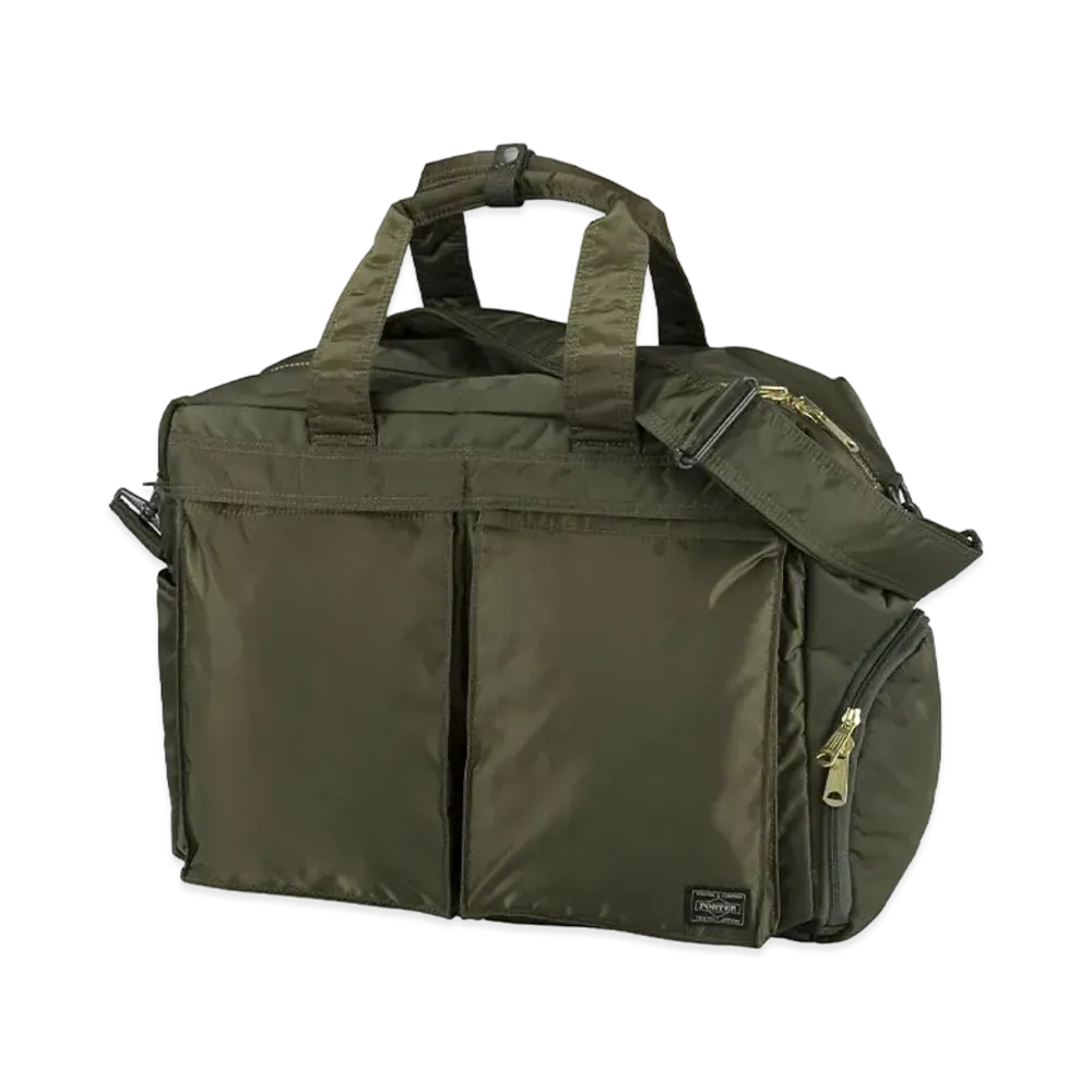PORTER x MIZUNO Boston Bag "Khaki"