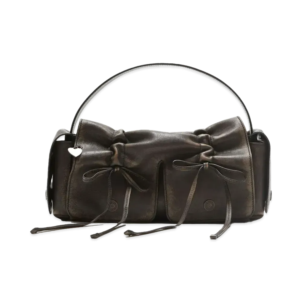 Acne Studios Multi-Pocket Bag "Dark Brown/Beige"