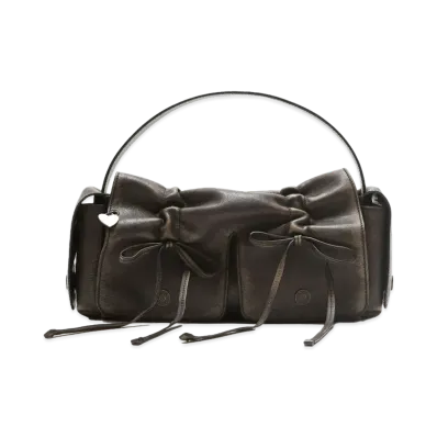 Acne Studios Multi-Pocket Bag "Dark Brown/Beige"