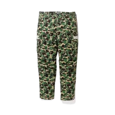 A BATHING APE X Undefeated ABC 6pocket Pants "Green"