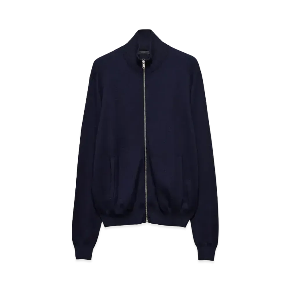 PRADA Men's Cashmere Cardigan "Navy"