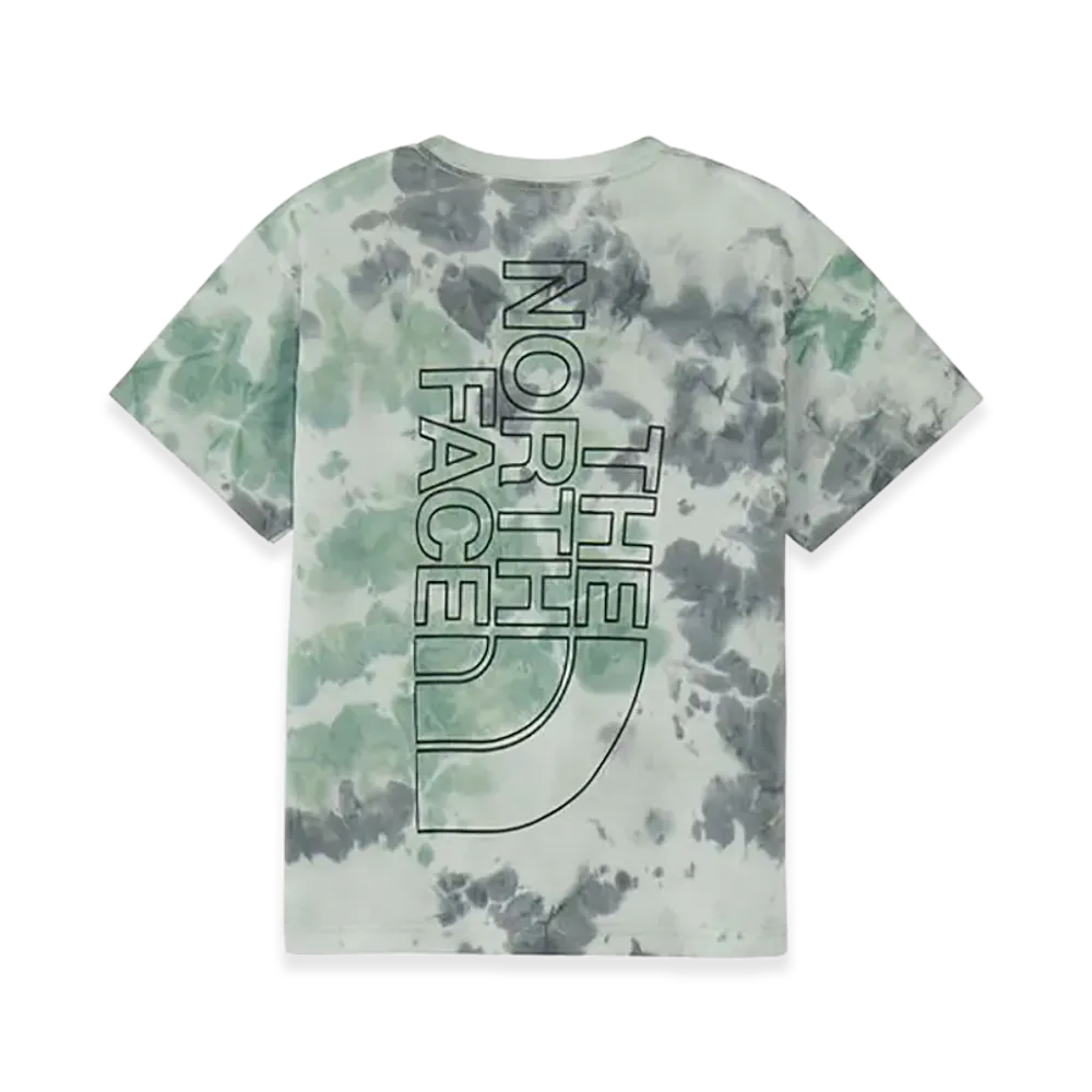 The North Face Kids Short Sleeve Novelty Big Root Tee "Celestial Grey"
