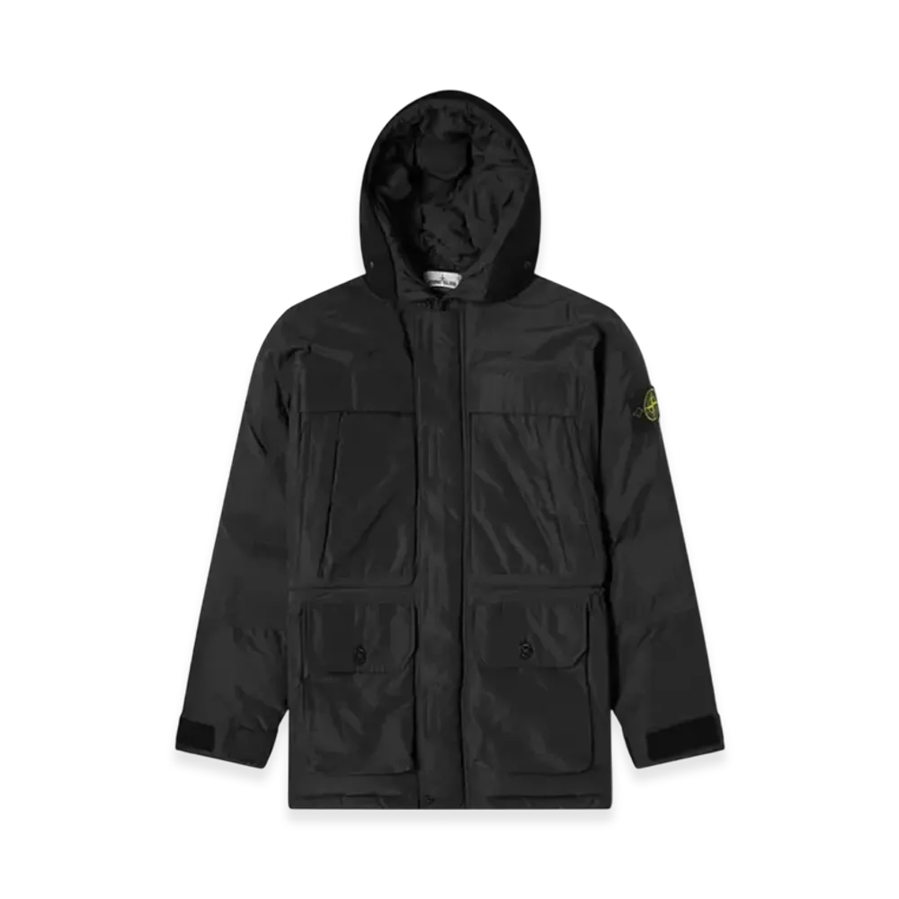 Stone Island 40626 Micro Reps Down Parka - 20FW "Black"