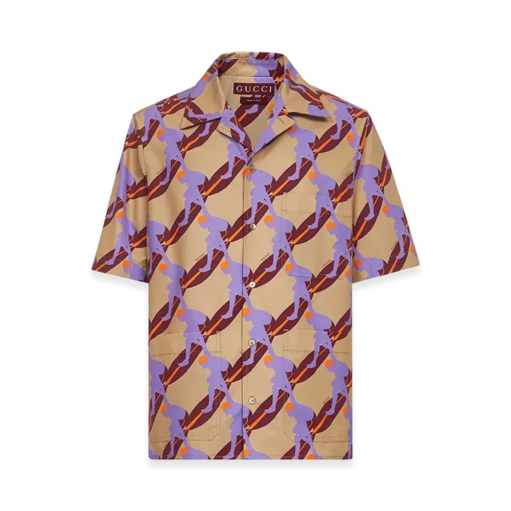 GUCCI 'Twisted Surf' Shirt "Multicolor"