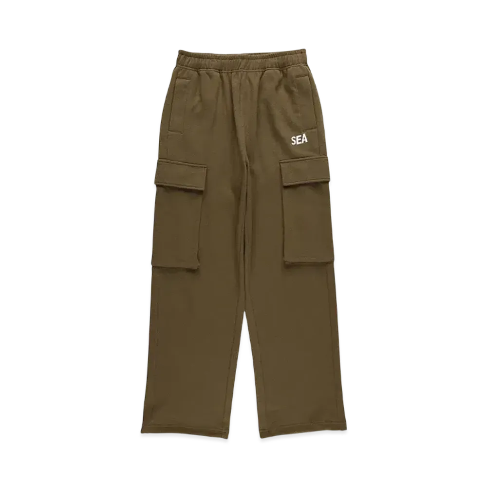 WIND AND SEA ES_W_Waffle Cargo Pant "Olive"