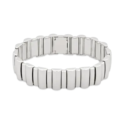 TOM WOOD Dune Bracelet "Silver"