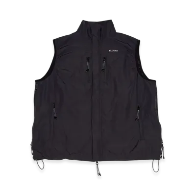 ALOUND Ventilation Nylon Vest "Black"