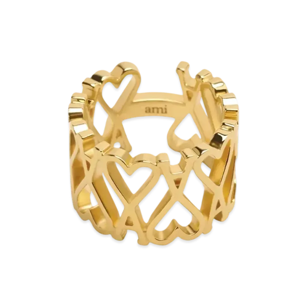 AMI PARIS Amidoucourt Ring "Gold"
