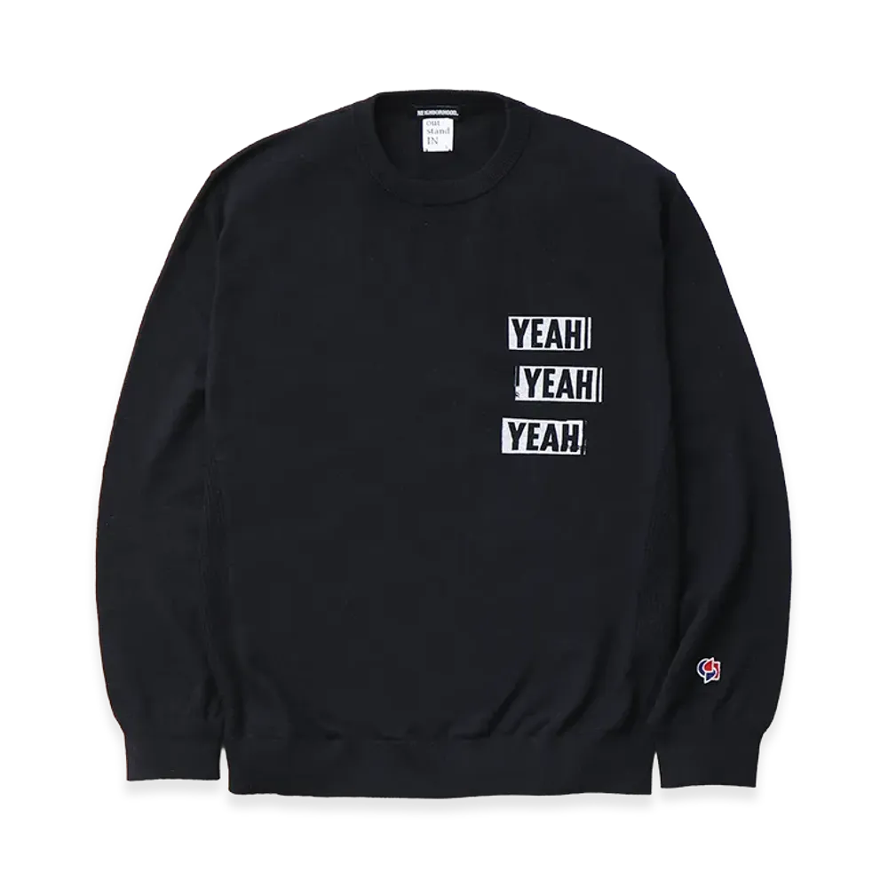 NEIGHBORHOOD x Out Stand In . Crewneck Sweater "Black"