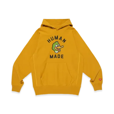 HUMAN MADE Heavyweight Hoodie "Yellow"