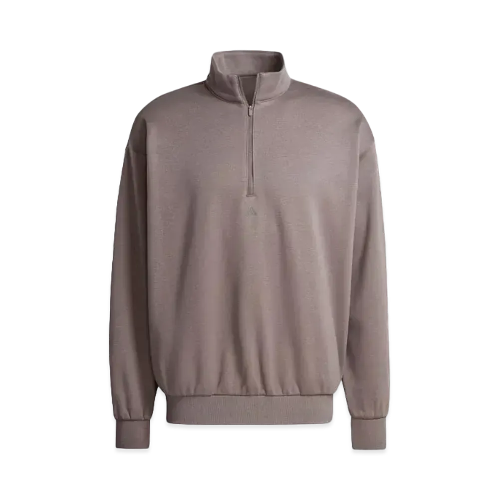 adidas Basketball Half Zip Sweat Shirt "Charcoal"