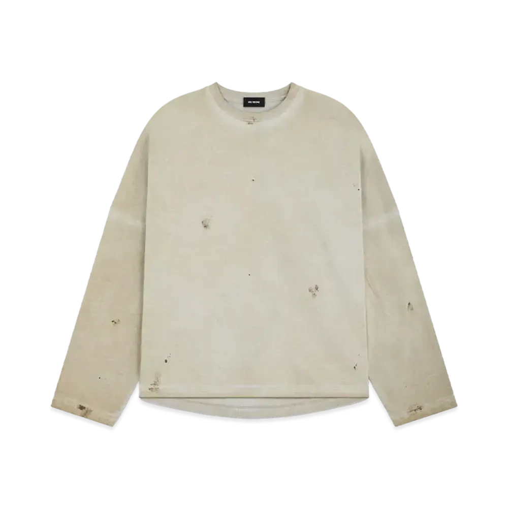WE11DONE Washed T-shirt "Beige"