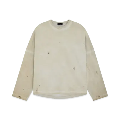 WE11DONE Washed T-shirt "Beige"