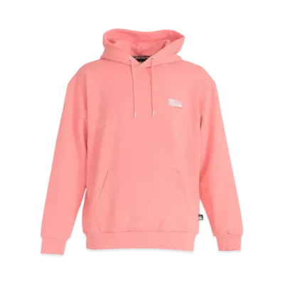 FIRST DOWN LOGO HOODED SWEAT "Salmon Pink"