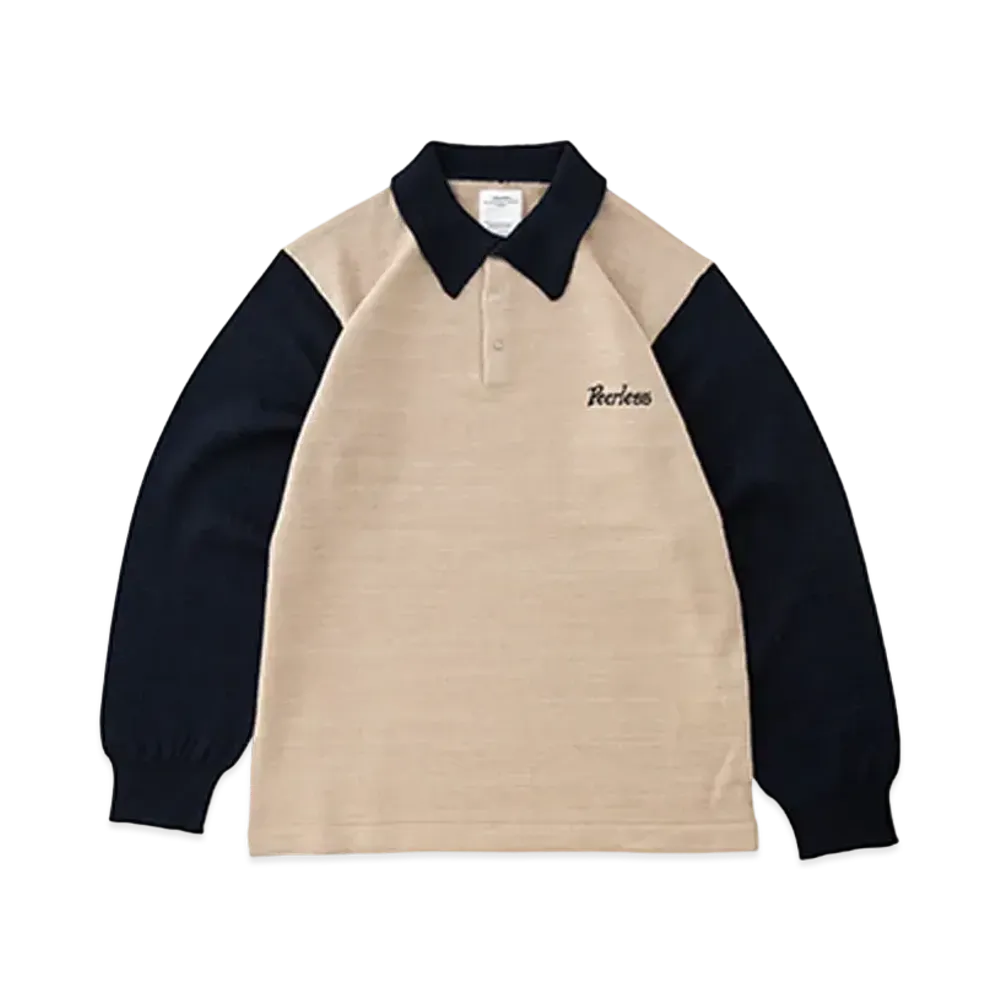 visvim GODFREY KNIT L/S "Navy"