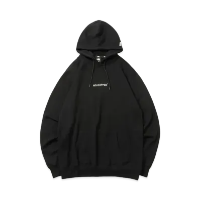 NEW ERA x NO COFFEE Sweatshirt Pullover Hoodie "Black"