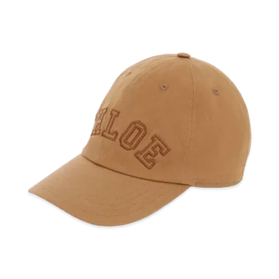 Chloe Women's Twill Baseball Cap "Brown"