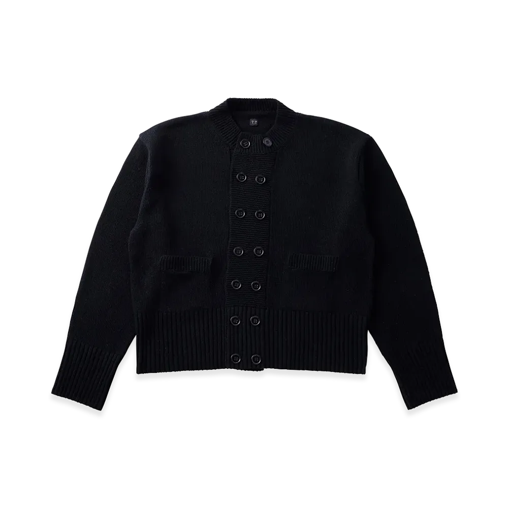 T.T Taiga Takahashi LOT.506 DB Cardigan "Black"