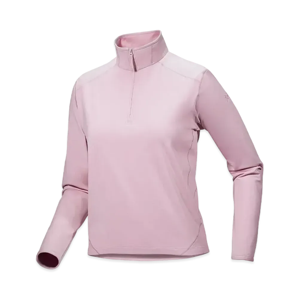 ARC'TERYX Women's Kyanite Lightweight Zip Neck X000006418 "Alpine Rose"