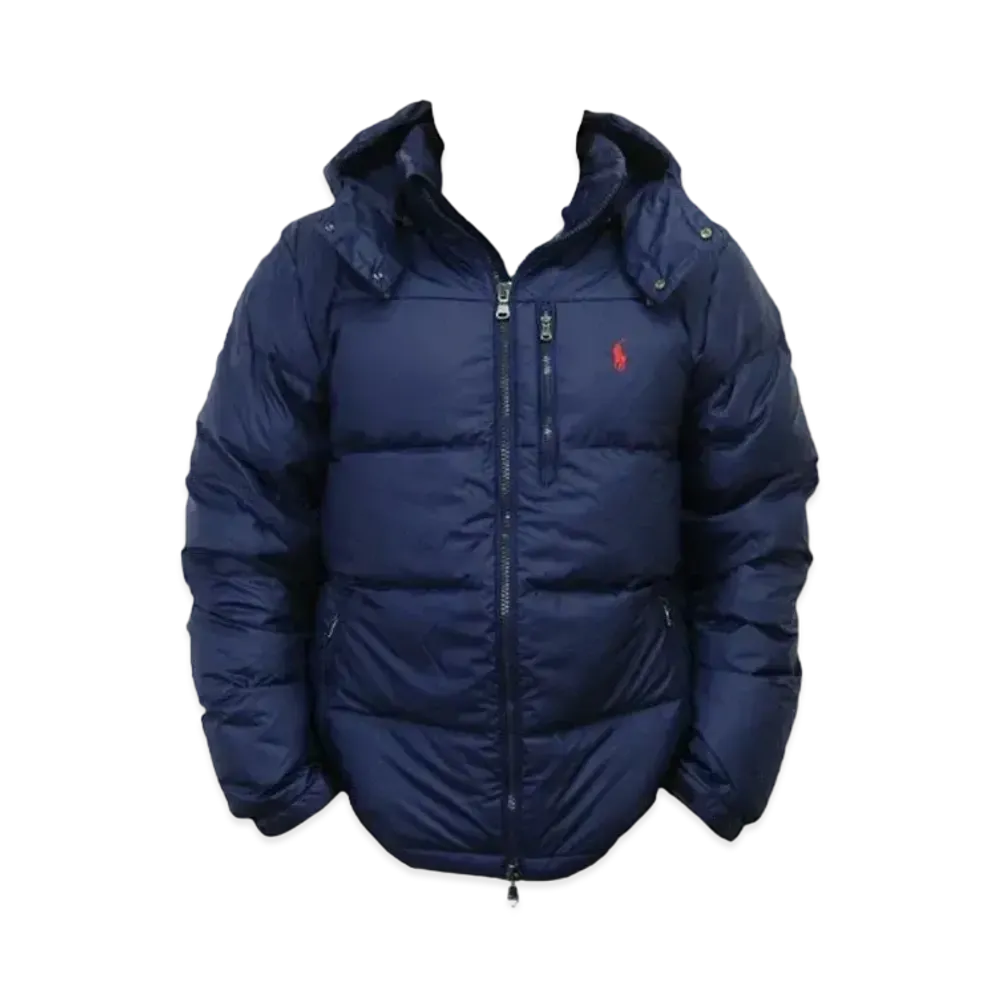 Polo Ralph Lauren Men's Down Hooded Jacket "Navy"
